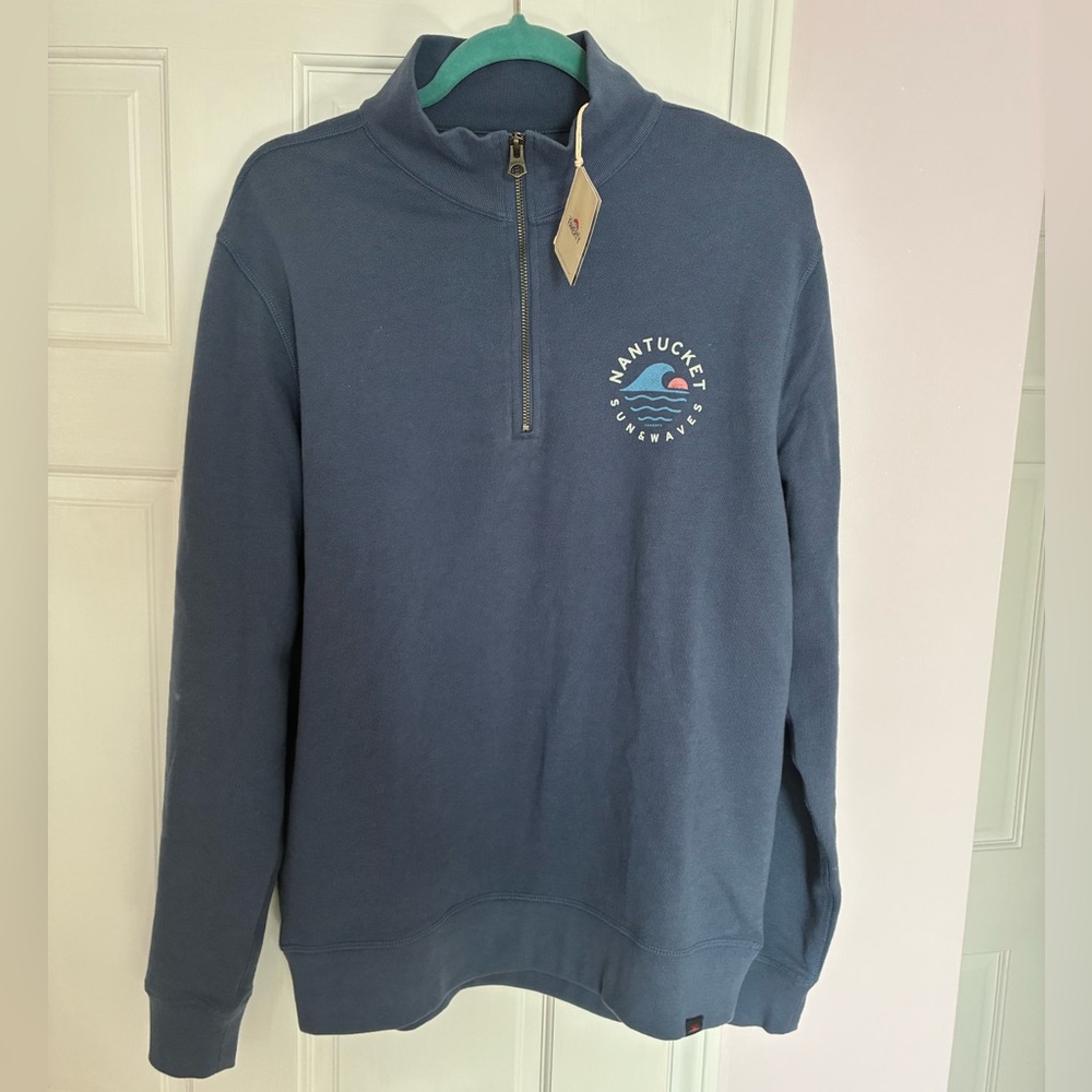 Faherty Zip-Up Men's Sweater